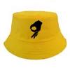 Bien signo de mano Harajuku pop mujeres sombrero de pescador hombres verano gorra plana Hip Hop letra impresa sombrero de cubo bob chapeau89985886389701