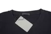 2022 브랜드 클래식 블랙 티셔츠 및 폴로 셔츠 2022SS 스프링 및 여름 새로운 고급 면화 인쇄 짧은 MV6Z