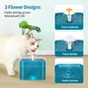 2L automatique chat fontaine d'eau bol d'alimentation électrique USB distributeur de chien de compagnie muet 220323