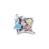 Authentic 925 Sterling Silver Beads Wonderland Tea Party Charms Fits European Pandora Style Jewelry Bracelets & Necklace DIY Gift For Women 799348C01