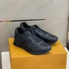 Scarpe da ginnastica di lusso da uomo in pelle goffrata - Sneakers firmate con monogramma e suola in gomma, ideali per lo sport e l'abbigliamento casual