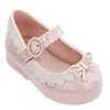 Date Mini Melissa Princesse gelée chaussures mode fille Ballet arc bonbons chaussures de haute qualité enfants sandales HMI031 G220523