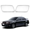 Hoods Carstyling Plastic Headlight Str￥lkastare Byte av transparent f￶r VW MK4 Jetta Bora 199820047819577