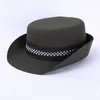 Women's Berets Hats Curling Gorros Ladies Security Honour Guard Hats Cosplay Stage Performance Caps