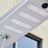 50w 100w luz de rua solar iluminação exterior à prova dip65 água ip65 liga alumínio design integrado radar sensor movimento2566