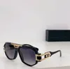 Vintage 675 Sunglasses for Men Black/Gold/Grey Gradient Lenses Sunnies Shades Fashion Accessories UV400 Eyewear