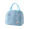 Oxford Lunch Bag Impermeabile Isolante Fresco Termico Alimenti Picnic Pratiche Borse Pranzo per Donne Ragazze Bambini