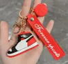 3D Creative Mini Designer Basketball Shoes Keychain Pendant Casual Sports Shoe Keychains for Men Women Fashion Jewelry Gift In Bulk