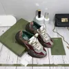 2022 Scarpe firmate Rhyton Sneakers Beige Scarpe da ginnastica da uomo Chaussures vintage di lusso da donna taglia 35-45 kjmmuu003 DX