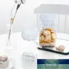 Self Stand Holder Cookie Biscuit Bag Wedding Gift Candy Cupcake Hand Made DIY Christmas Plastic Packaging Bags 50pcs