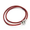 Double layer Braided Leather Bracelet Men Women Magnetic Clasps Charm Bracelets Pulseras Male Female Jewelry GC1220