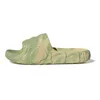 Adilette 22 Slides Mens Womens Sandals Summer Slippers Slippers Black Magic Lime St Desert Sand Gray Green Green Luxury Platform 3060255b