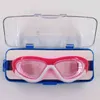 Lunettes de natation réglables pour enfants Enfants Adolescents Lunettes de natation étanches Lunettes de sport Maillots de bain avec étui G220422