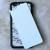 Boş 2D süblimasyon İPhone 14 13 11 Pro Max SE 12 x Xr XS 6 7 8 SE Case Boşluklar Alüminyum Ekle Boşluklar