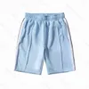 Shorts homens designers femininos calças curtas letra de letra de letra de tenda casual de cinco pontos Palms Roupas de verão Roupas de praia