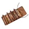 女性用の1つの化粧品バッグの4pcsジッパーメッシュ分離可能な化粧品ポーチレディース折りたたみ可能なナイロンバッグロープメイクアップバッグkosmetyczka 220812