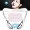 Electric V Face Double Chin Reducer Lifting Slimming Shaping Miurrent Led Light Devices Neck Massager Lift 220620