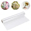 enveloppement de cellophane pour les fleurs