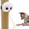 Смешная кошачья лазерная игрушка красная точка Автоматический интерактивный указатель светодиод