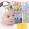 Acessórios de cabelo Produtos de bebê Nylon Bow Headscarf Princess infantil Banda bandau cheveux accesorios girlhair