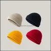 Bonnet / Skl Caps Chapeaux Chapeaux Foulards Gants Accessoires De Mode Bonnet Tricoté Pour Dame Et Hommes Automne Hiver Rétro Dôme Laine Skl Différent