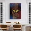 Pop Art Posters Abstract Paintings Butterfly Printed on Canvas Prints Pictures For Living Room Modern Art Home Decor C 0608