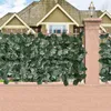 Decoratieve bloemen tuin kunstmatige jardin privacy panelen topiary hedge plant bruiloft muur tuinieren fram tuin decoratie achtertuin planta's