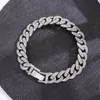 Simple Fashion and Fully-Jewelled Cuban chain Bracelet Ins Style Hip Hop Geometric Punk Fashion Brand