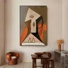 Abstrakt Picasso berömda oljemålningar på duk affischer och tryck reproduktioner väggkonstbilder cuadros för vardagsrumsdekor