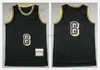 Camiseta de baloncesto retro 42 Worthy Jersey 24# 8# 44 Jerry Artest West Blanco Azul Negro 1996-1997 1998 2003-04 Cosido