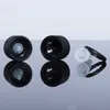 5-100ML Black Lid Glass Essence Lotion Bottle With Screw Cap Empty Glass Vials DIY Cosmetic Container YF0076