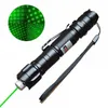 009 Grönt ljus med hög effekt laserflicklampas laserpekare med 18650 batteri+18650 laddare praktiskt