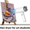 USB Smart Cordless Hair Dryer Versatile Portable Rechargeable Blow Home Salon Hairdressing Tools 211224275x228R