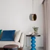 Подвесные лампы постмодернистская стеклянная кровать маленькая дизайнер с примером для подсветки