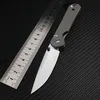 Chris Reeve Large Sebenza 21折りたたみナイフ3.2 "S35VNストーンウォッシュブレード屋外戦術キャンプハンティングサバイバルポケットユーティリティEDCコレクション