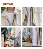 Khaki Denim Jacket Men's Spring and Autumn Fatty Large Size Loose Retro Embroidery National Trend Chic Top Fried Street Jacket T220816