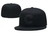Детеныши C Письмо бейсболки новейшие мужчины женщины gorras хип -хоп Casquette Flat Fitted Hats H234545960