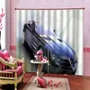 Blackout 3D Curtain For Living Room Bedroom Hotel Meeting Window Curtain European Style Decoration beautiful scenery