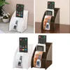 Hooks Rails Plastic TV Remote Control Storage Holder Mobiltelefon Stand Washable Home Office Boxes Desktop Casehooks