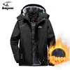 LNGXO hommes veste de randonnée hiver intérieur polaire imperméable femmes extérieur coupe-vent Camping ski veste de pluie épais manteau thermique 220516