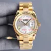 2022 men's watch dual calendar display automatic machinery designer gold bracelet luminous pointer 41mm aaa Style Classic lux273H