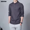 Jddton Men Spring Хлопковые льня