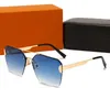 남성 여성을위한 럭셔리 디자이너 선글라스 파일럿 선글라스 고품질 2022 클래식 패션 Adumbral eyewear accessories lunettes de soleil with case box