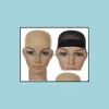 Wig Caps Hair Accessories Tools Produits 2pcs Mesh Cap Nets LetS Hairnet Snood Stretch Dome Stretch Stretch Stretch