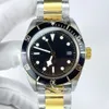 Classic Mens Wristwatch Autom￡tico Mec￢nica Luminosa Rel￳gios de punho de 41mm Caso de cer￢mica rotativ￡vel Receber presente para homens Rel￳gios ￺nicos OROLOGIO DI LUSSO