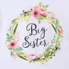 T-shirt Baby Kids Girl Little Big Sister Vestiti Sorellanza Sorelle simboliche Tuta Pagliaccetto Abiti T-shirt Abiti fantasiaT-shirt