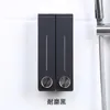 Flytande tvål dispenser badrum schampo dusch gel box väggmonterad pressningsmaskin dispenserliquid