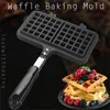 Baking Moulds Home Bakery Non-stick Waffle Maker Heating Plate Press Mold Pan Mould Tray Tool