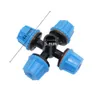 Watering Equipments 6mm Plastic Anti Drip Cross Misting Head With Garden Seal Ring Nozzle Kit