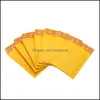 Gift Wrap Event Party Supplies Festive Home Garden Window Envelope Business Kraft Paper Bubble Envelopes Bags Mailers Padded Mailing 50 Pc